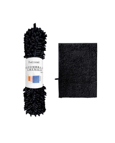 Πατάκι μπάνιου - 6C - Black -  - 40x60cm - Black