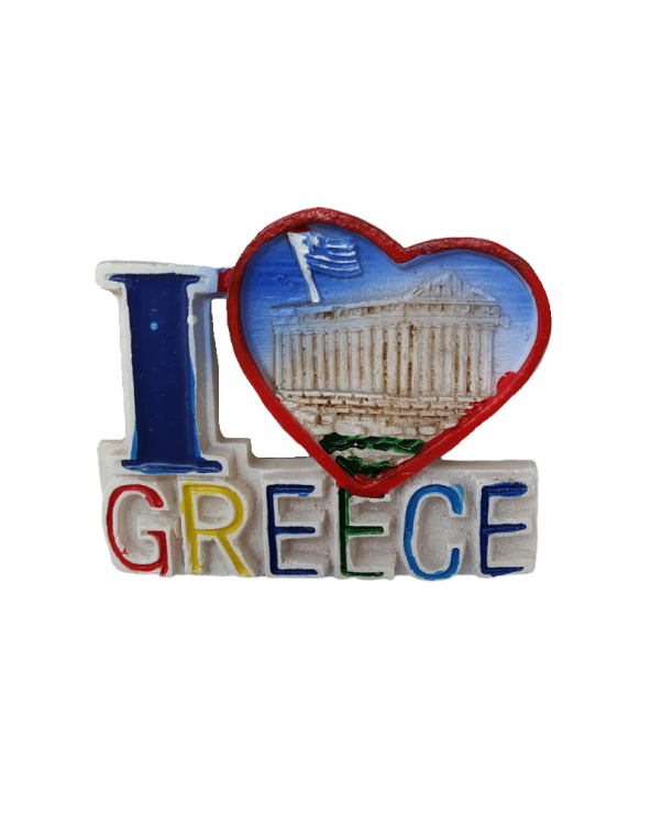 Tουριστικό μαγνητάκι Souvenir – Σετ 12pcs - Resin Magnet - Greece