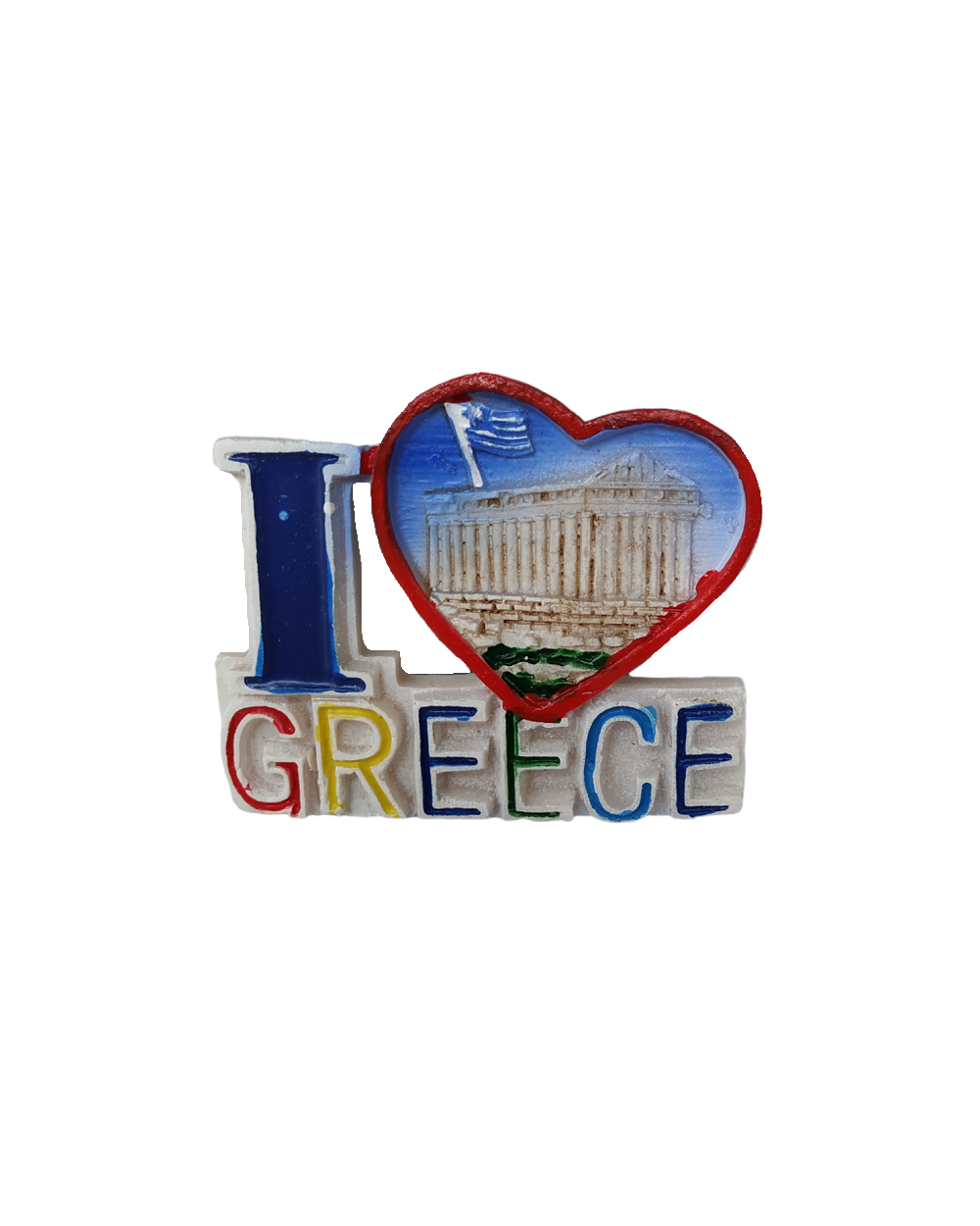 Tουριστικό μαγνητάκι Souvenir – Σετ 12pcs - Resin Magnet - Greece