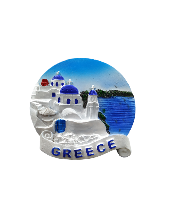 Tουριστικό μαγνητάκι Souvenir – Σετ 12pcs - Resin Magnet - Greece