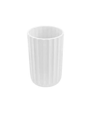 Θήκες οδοντόβουρτσας πλαστικές σε σετ 5Χ - White