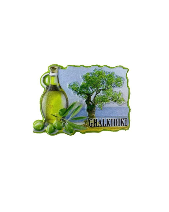 Tουριστικό μαγνητάκι Souvenir – Σετ 12pcs - Resin Magnet - Chalkidiki - 678092
