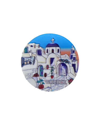 Tουριστικό μαγνητάκι Souvenir – Σετ 12pcs - Resin Magnet - Greece
