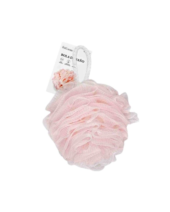 Σφουγγάρια μπάνιου δίχτυ σε σετ 5Χ - Light Pink