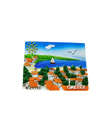 Tουριστικό μαγνητάκι Souvenir – Σετ 12pcs - Resin Magnet - Greece