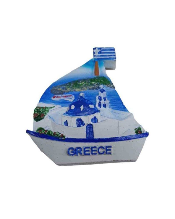 Tουριστικό μαγνητάκι Souvenir – Σετ 12pcs - Resin Magnet - Greece