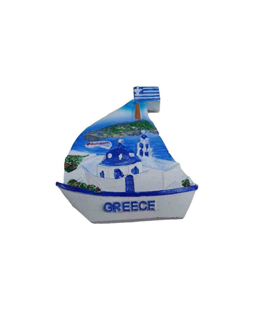 Tουριστικό μαγνητάκι Souvenir – Σετ 12pcs - Resin Magnet - Greece