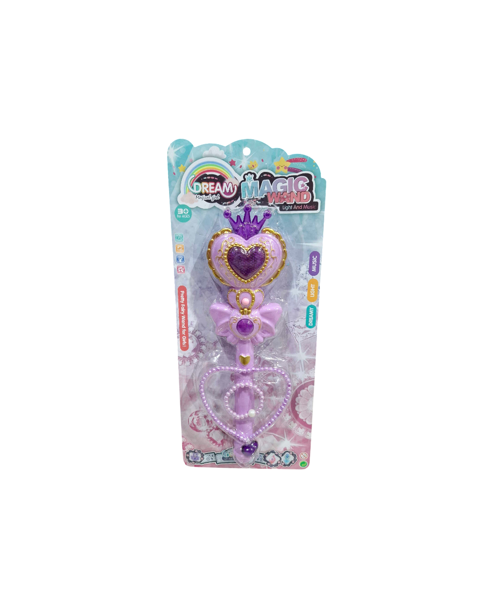 Σετ μαγικό ραβδί LED με αξεσουάρ ομορφιάς - 2768-5