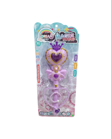 Σετ μαγικό ραβδί LED με αξεσουάρ ομορφιάς - 2768-5