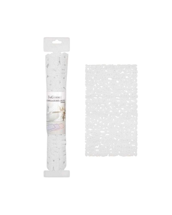 Αντιολισθητικό πατάκι μπάνιου - M0829 - 36x66cm - White