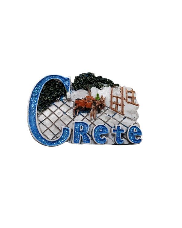 Tουριστικό μαγνητάκι Souvenir – Σετ 12pcs - Resin Magnet - Crete