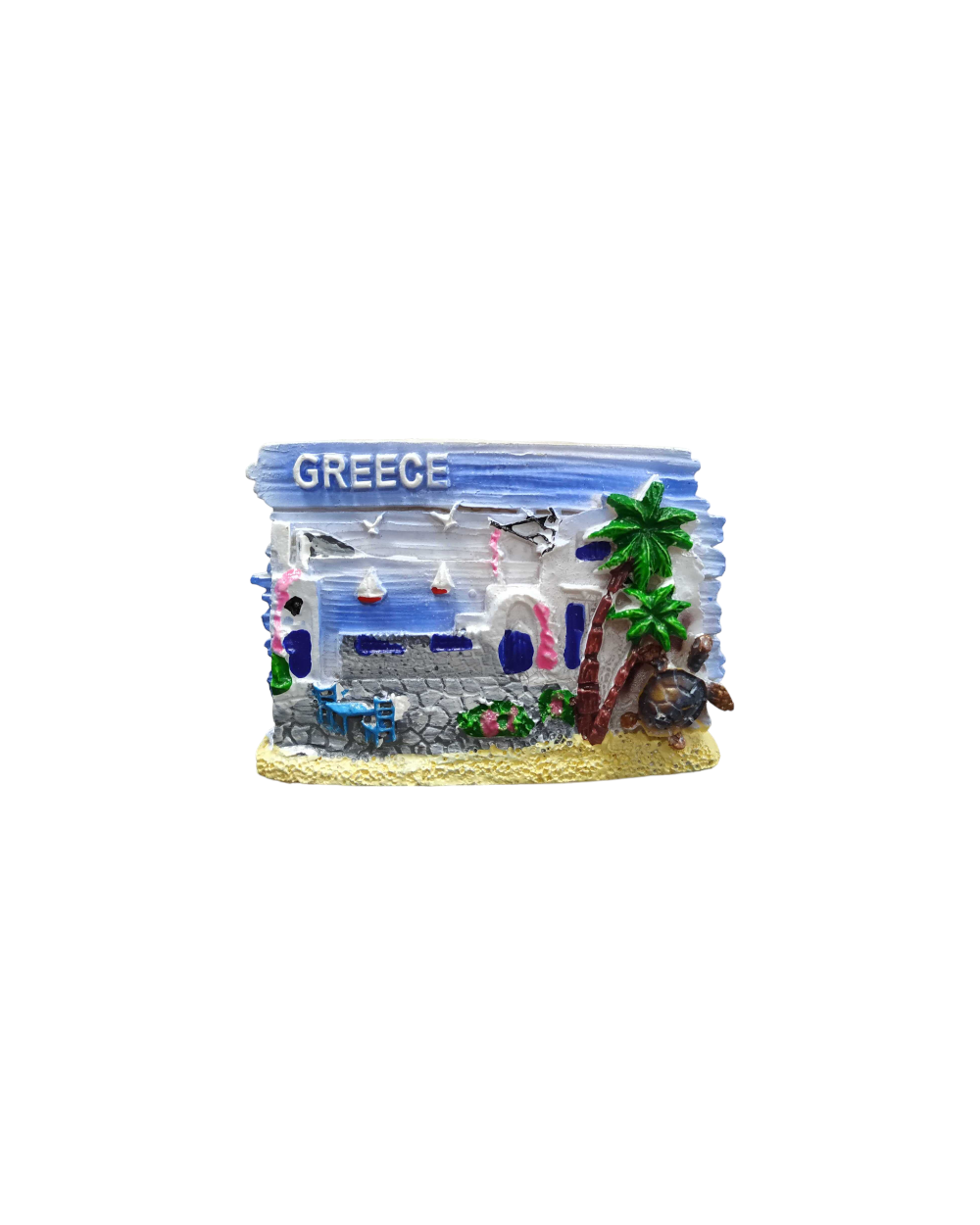 Tουριστικό μαγνητάκι Souvenir – Σετ 12pcs - Resin Magnet - Greece