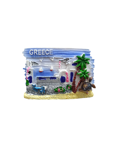 Tουριστικό μαγνητάκι Souvenir – Σετ 12pcs - Resin Magnet - Greece