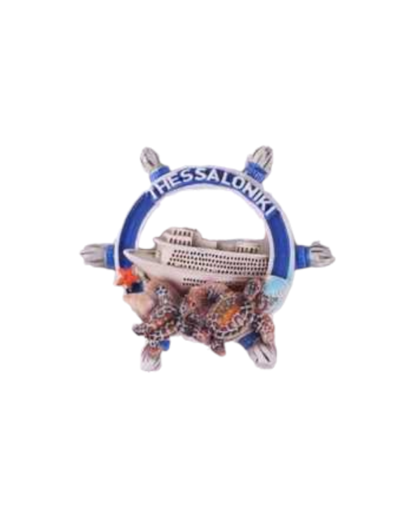 Tουριστικό μαγνητάκι Souvenir - Σετ 12pcs - Resin Magnet - Thessaloniki