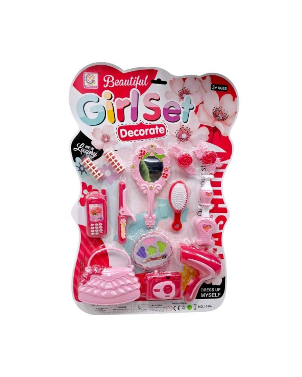 Παιδικό σετ ομορφιάς με τσαντάκι - 1199-7