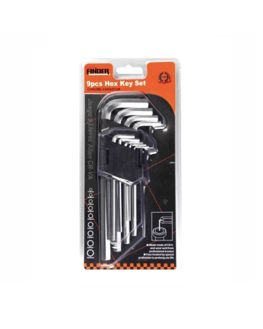 Σετ κλειδιά Allen - 9pcs - Finder