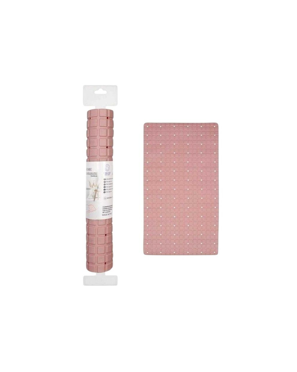 Αντιολισθητικό πατάκι μπάνιου - M0839 - 36x66cm - Pink