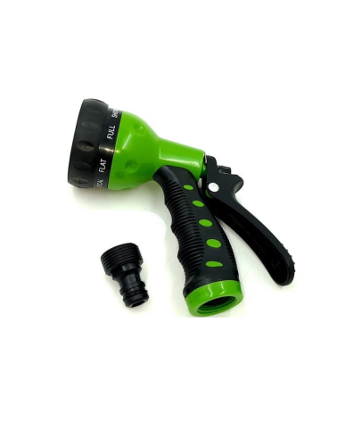 Πιστόλι ποτίσματος για λάστιχο - Ρυθμιζόμενο - 1024 - 7in1
