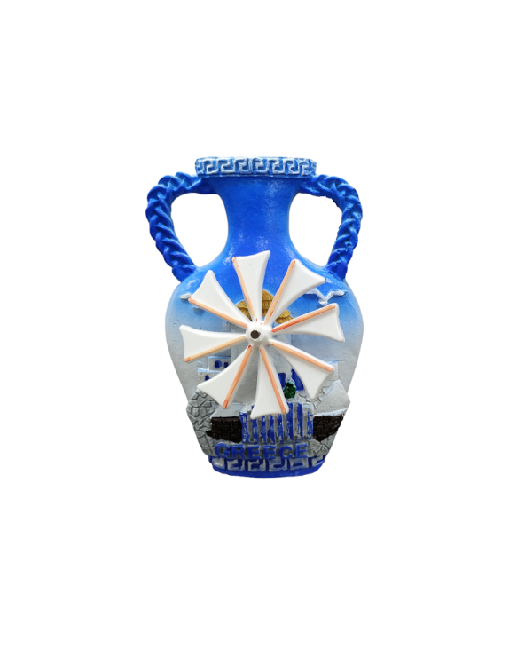 Tουριστικό μαγνητάκι Souvenir – Σετ 12pcs - Resin Magnet - Greece