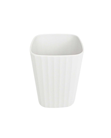 Θήκες οδοντόβουρτσας πλαστικές σε σετ 5Χ - White