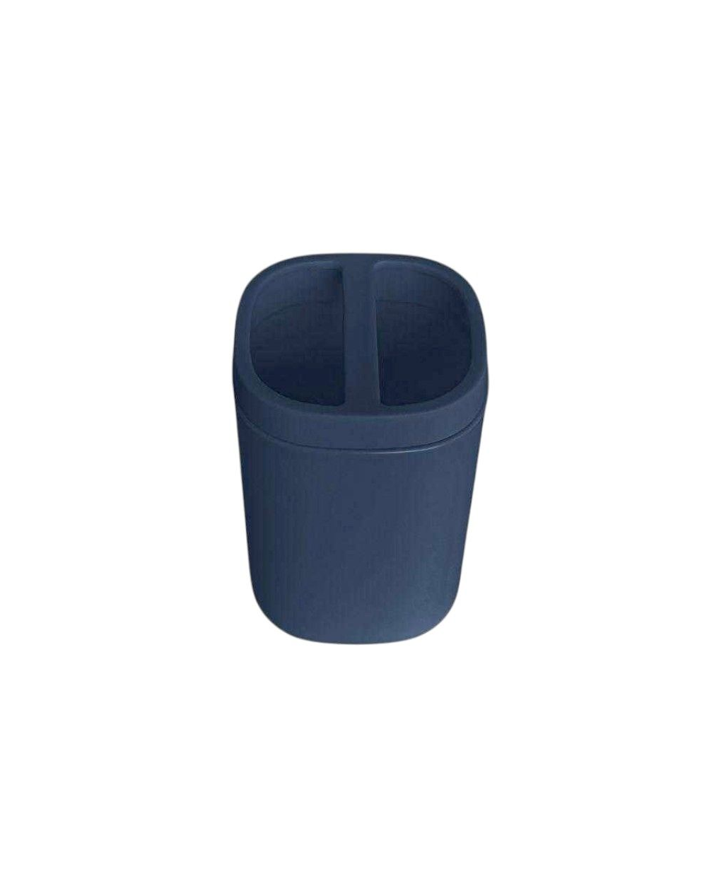 Θήκες οδοντόβουρτσας πλαστικές σε σετ 5Χ - Blue