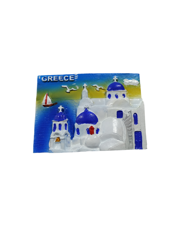 Tουριστικό μαγνητάκι Souvenir – Σετ 12pcs - Resin Magnet - Greece