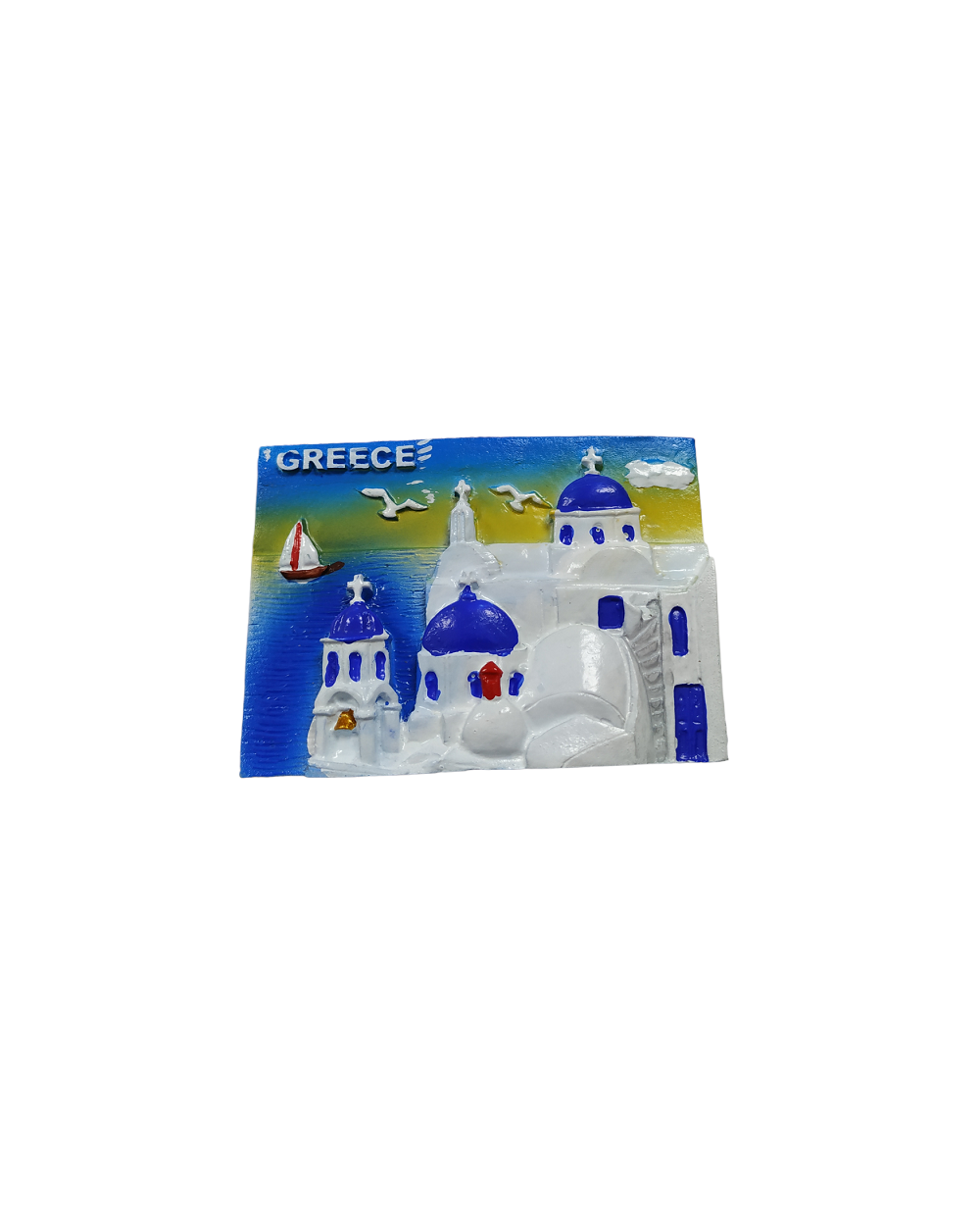 Tουριστικό μαγνητάκι Souvenir – Σετ 12pcs - Resin Magnet - Greece