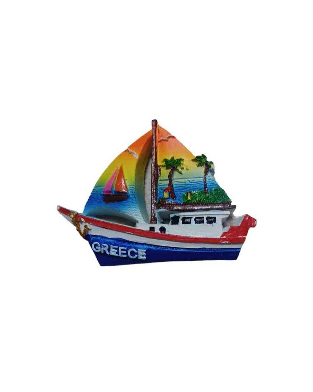 Tουριστικό μαγνητάκι Souvenir - Σετ 12pcs - Resin Magnet - Greece