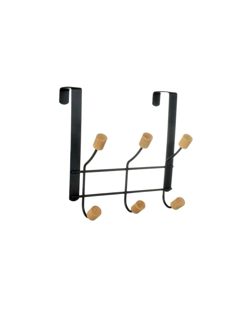 Μεταλλική κρεμάστρα πόρτας 3 θέσεων