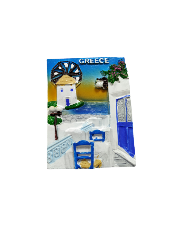 Tουριστικό μαγνητάκι Souvenir – Σετ 12pcs - Resin Magnet - Greece
