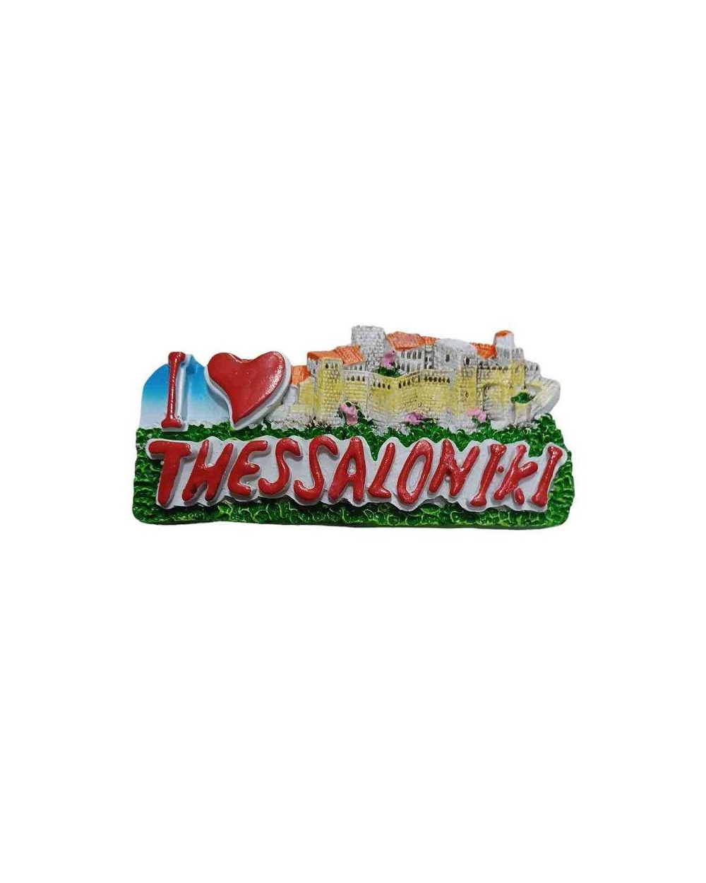 Tουριστικό μαγνητάκι Souvenir – Σετ 12pcs - Resin Magnet - Thessaloniki