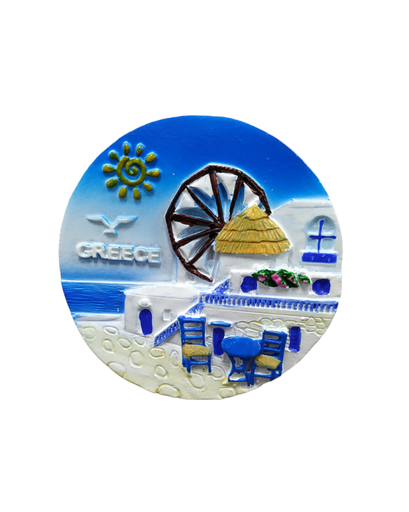 Tουριστικό μαγνητάκι Souvenir – Σετ 12pcs - Resin Magnet - Greece