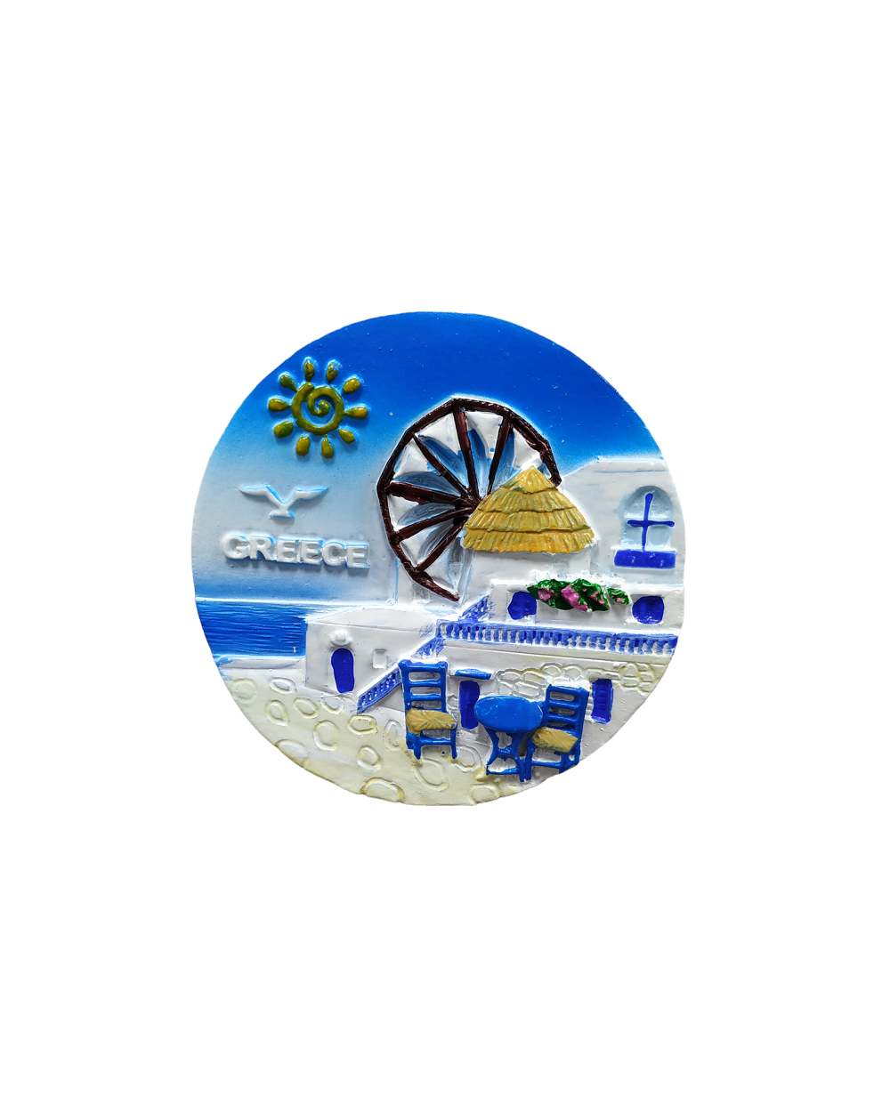 Tουριστικό μαγνητάκι Souvenir – Σετ 12pcs - Resin Magnet - Greece