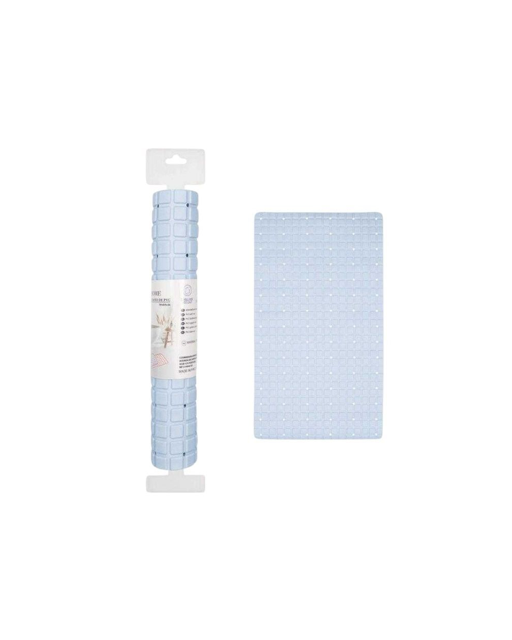 Αντιολισθητικό πατάκι μπάνιου - M0842 - 36x66cm - Light Blue