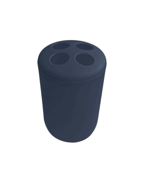 Θήκες οδοντόβουρτσας πλαστικές σε σετ 5Χ - Blue