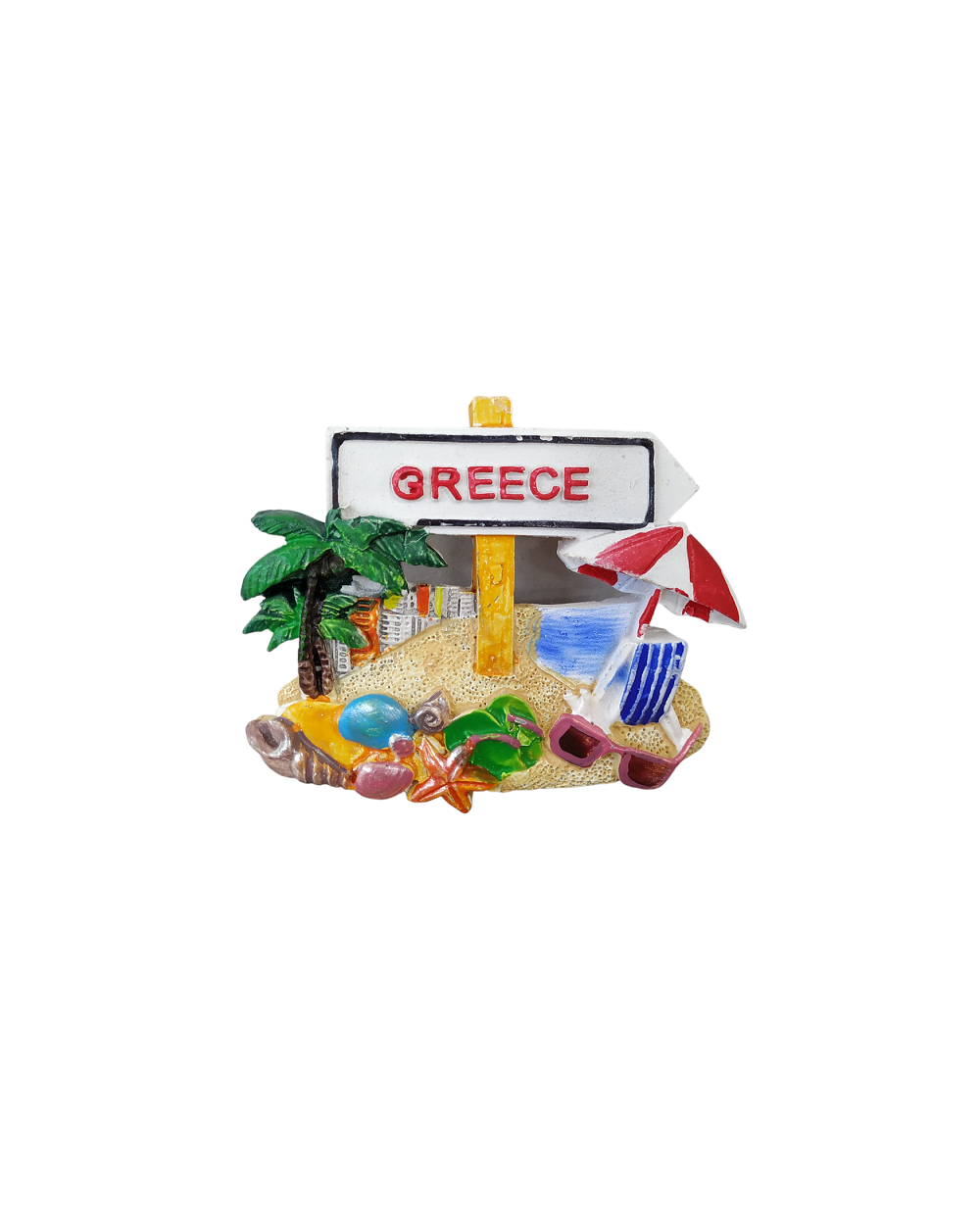 Tουριστικό μαγνητάκι Souvenir – Σετ 12pcs - Resin Magnet - Greece