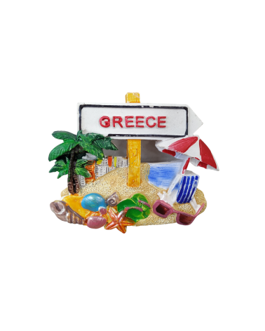 Tουριστικό μαγνητάκι Souvenir – Σετ 12pcs - Resin Magnet - Greece