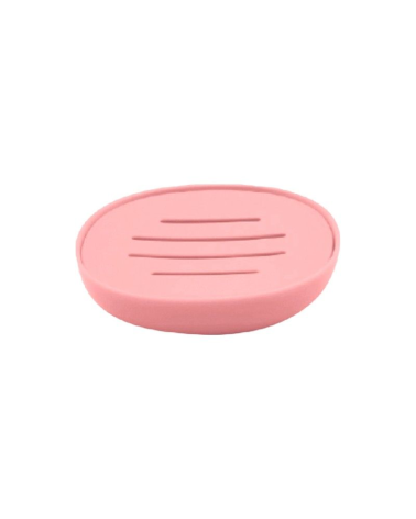 Σαπουνοθήκες μπάνιου πλαστικές - Σετ 5pcs - Pink