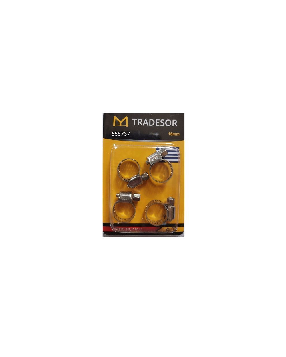 Σφιγκτήρες σωλήνων - 16mm - Σετ 12 πακέτων