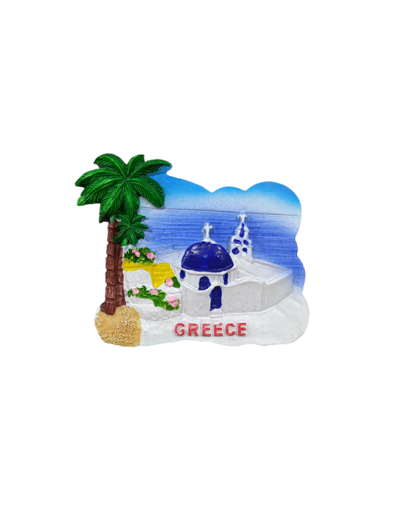 Tουριστικό μαγνητάκι Souvenir – Σετ 12pcs - Resin Magnet - Greece
