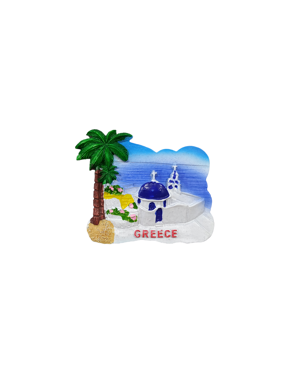 Tουριστικό μαγνητάκι Souvenir – Σετ 12pcs - Resin Magnet - Greece