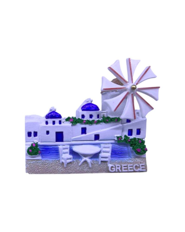 Τουριστικό μαγνητάκι Souvenir - Σετ 12pcs - Greece