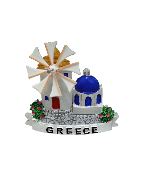 Tουριστικό μαγνητάκι Souvenir – Σετ 12pcs - Resin Magnet - Greece