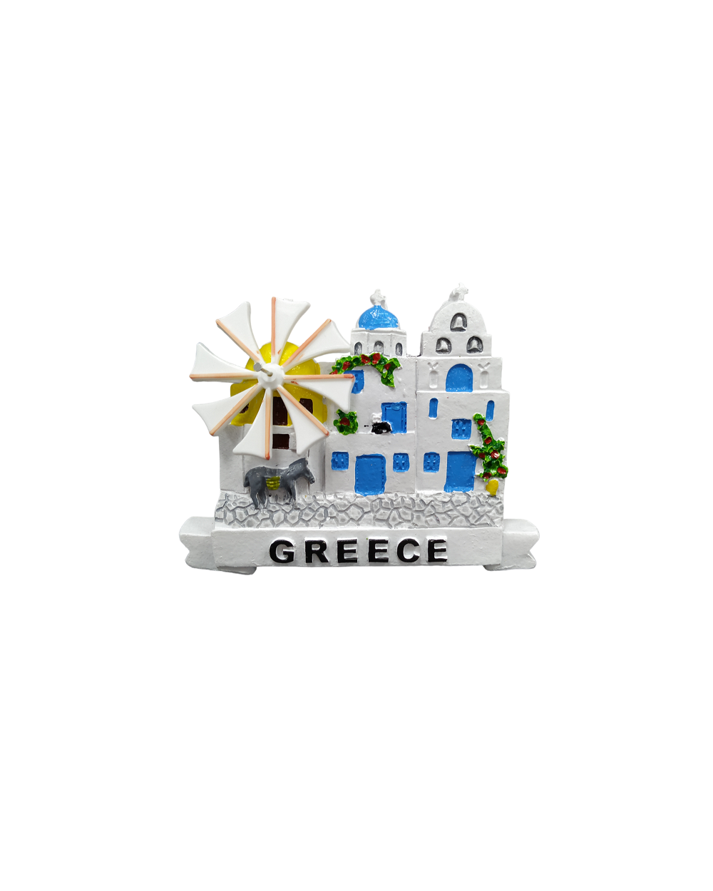 Tουριστικό μαγνητάκι Souvenir – Σετ 12pcs - Resin Magnet - Greece