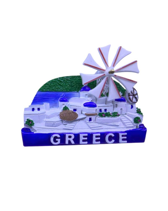 Τουριστικό μαγνητάκι Souvenir - Σετ 12pcs - Greece