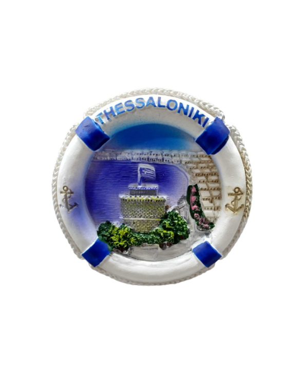 Tουριστικό μαγνητάκι Souvenir – Σετ 12pcs - Resin Magnet - Thessaloniki
