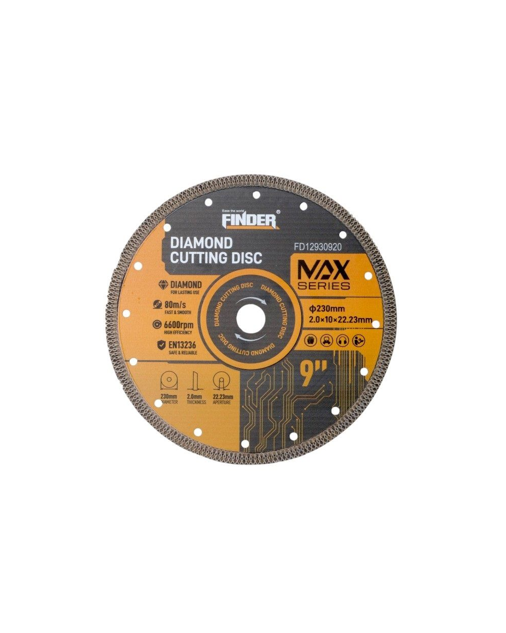Διαμαντόδισκος - 9"/230mm - Finder
