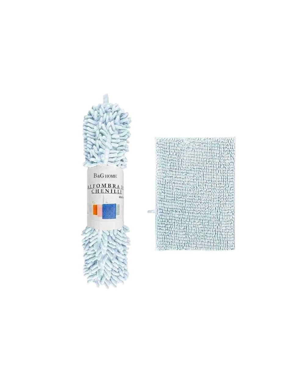 Πατάκι μπάνιου - M0842 - 40x60cm - Light Blue