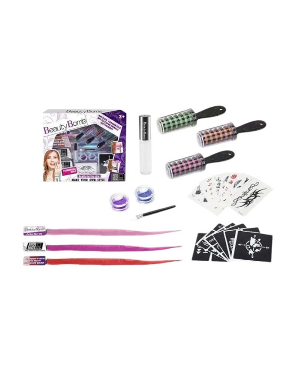 Σετ βαφής & διακόσμησης μαλλιών - 667-15