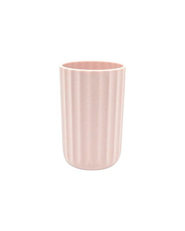 Θήκες οδοντόβουρτσας πλαστικές σε σετ 5Χ - Light Pink